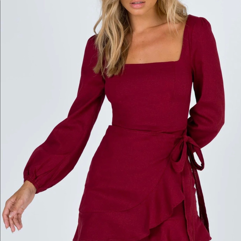 Red Princess Polly Dress